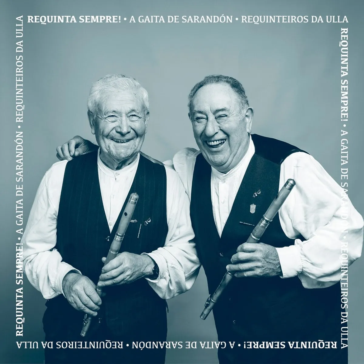 Portada de «Requinta sempre!» de A Gaita de Sarandón