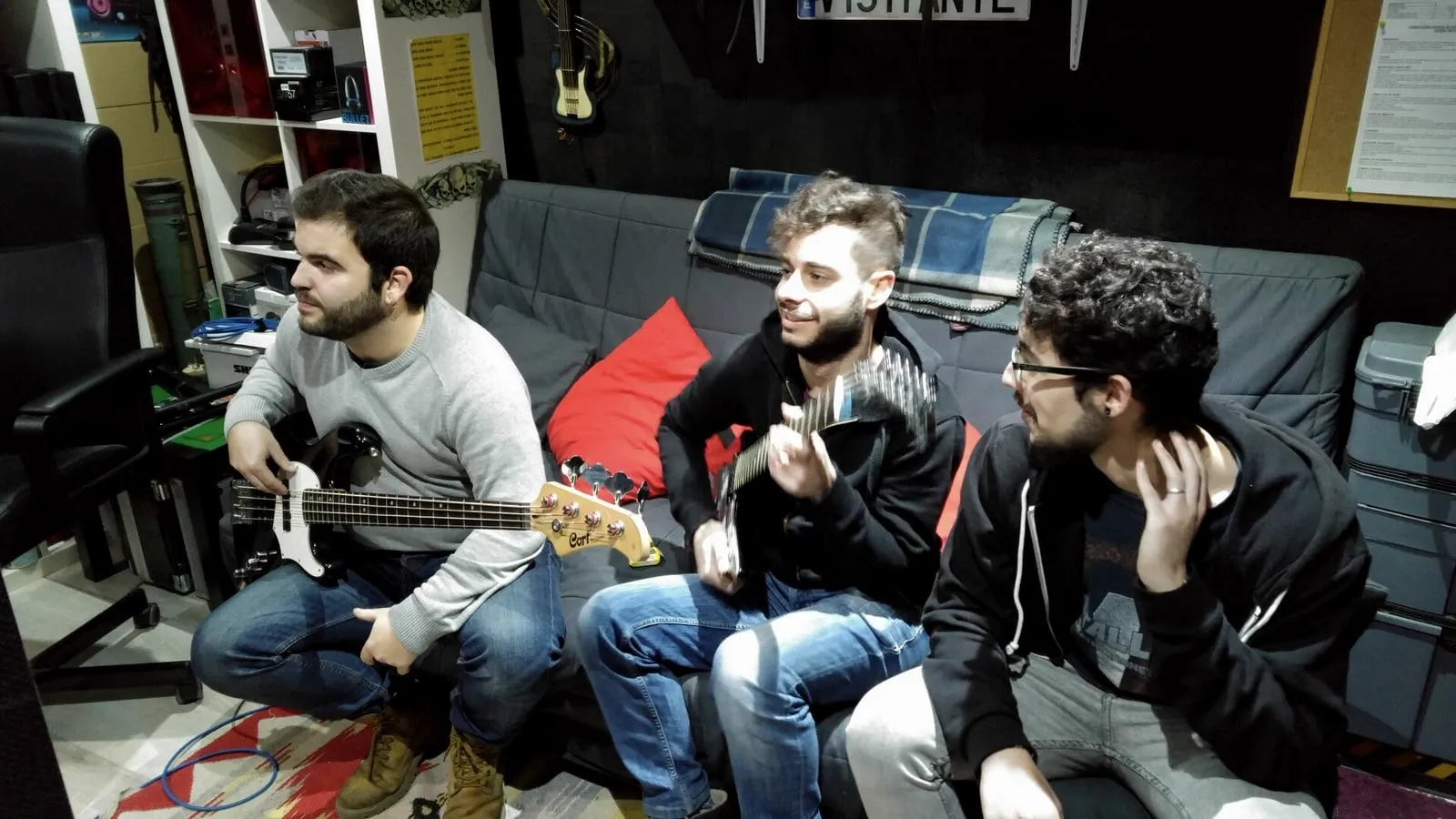 Ally Slain en el estudio de Xonix Records