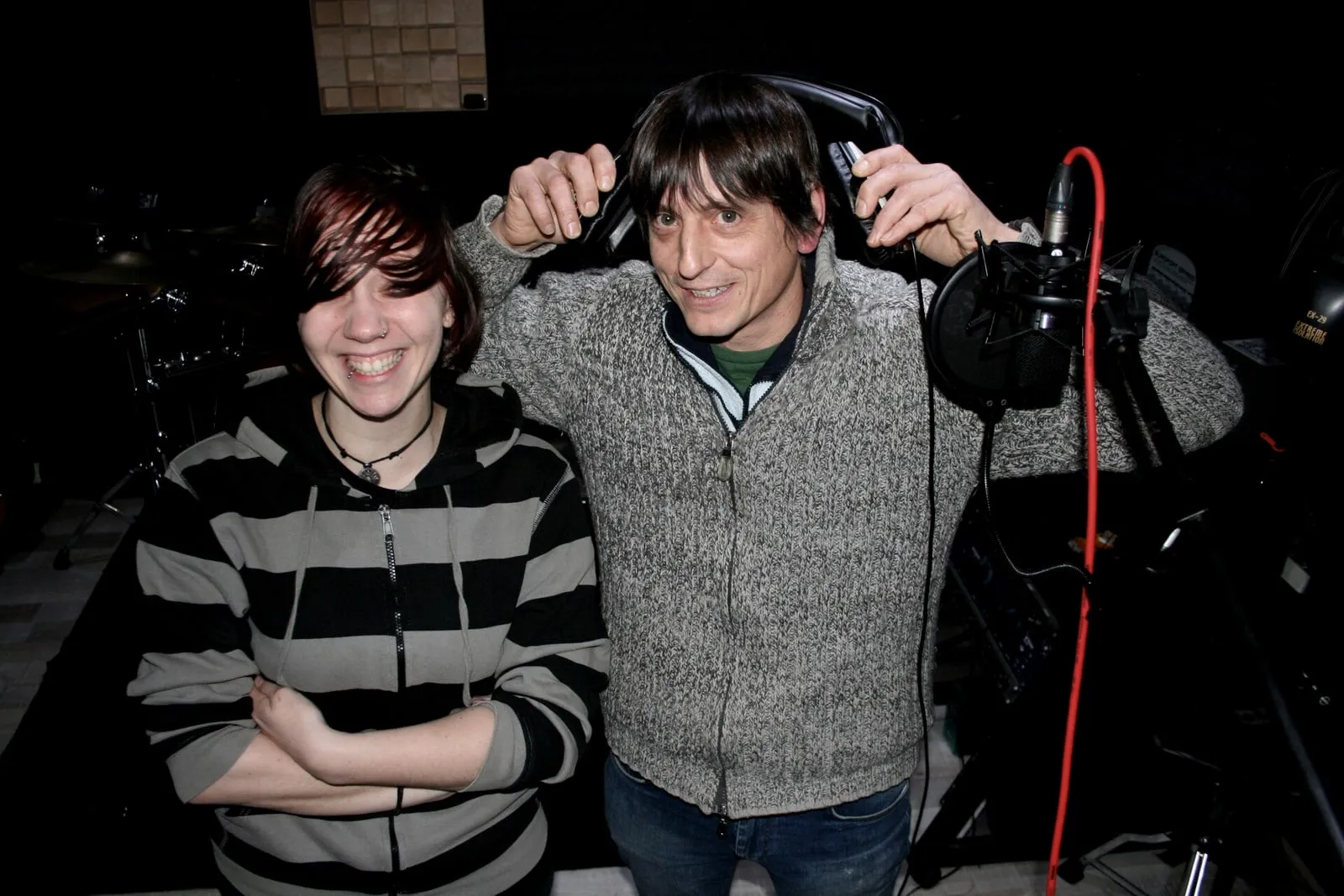 Bocixa (Zënzar) en el estudio de Xonix Records