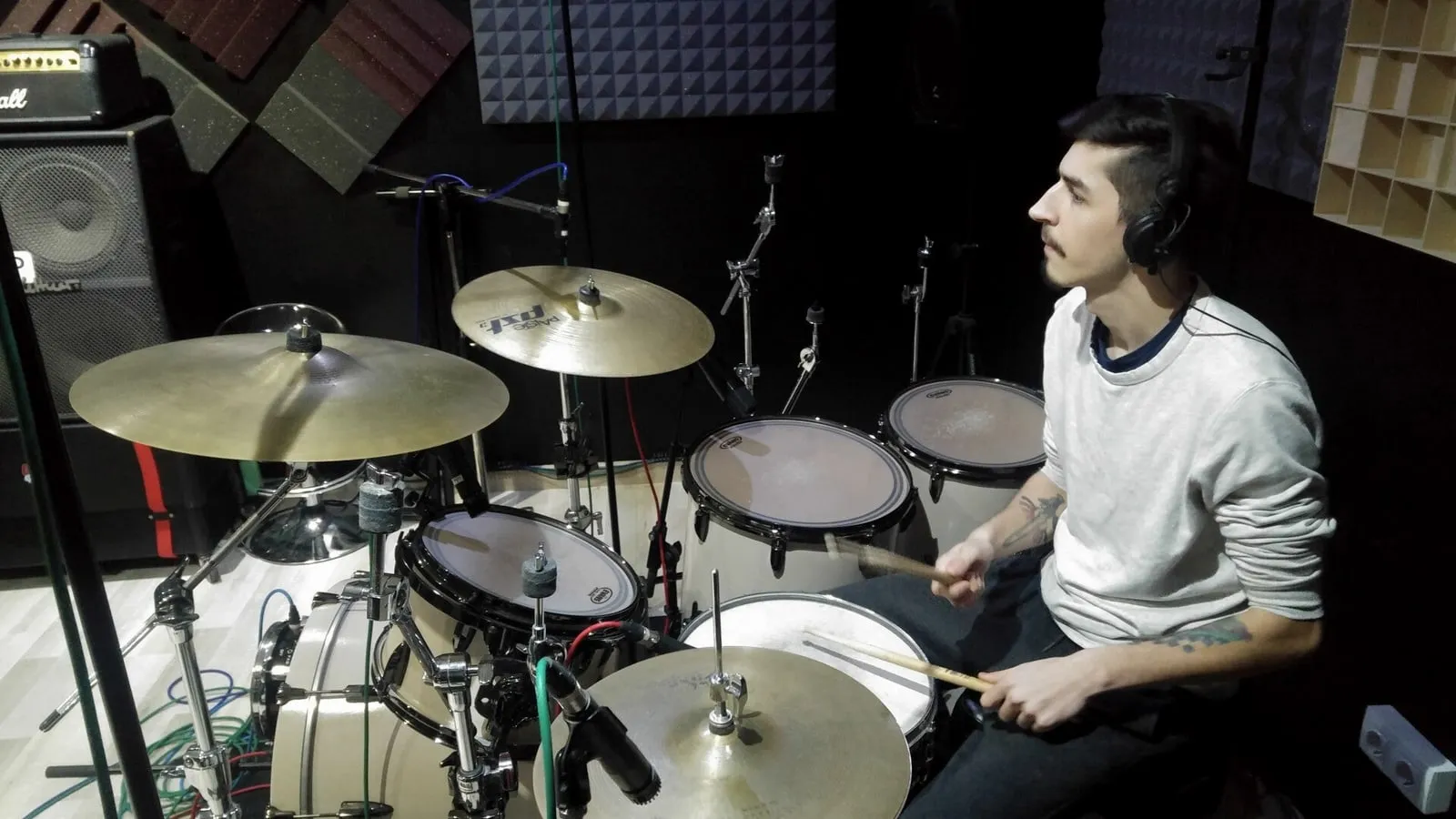 Coloso Cósmico en el estudio de Xonix Records