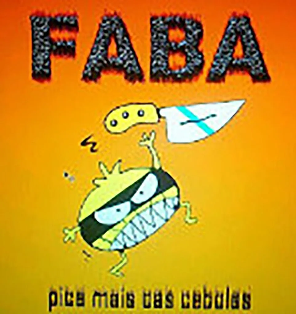 Portada de «Pica máis que as cebolas» de Fabba
