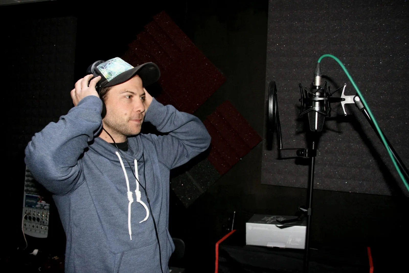 Gaelo Wasabbi en el estudio de Xonix Records