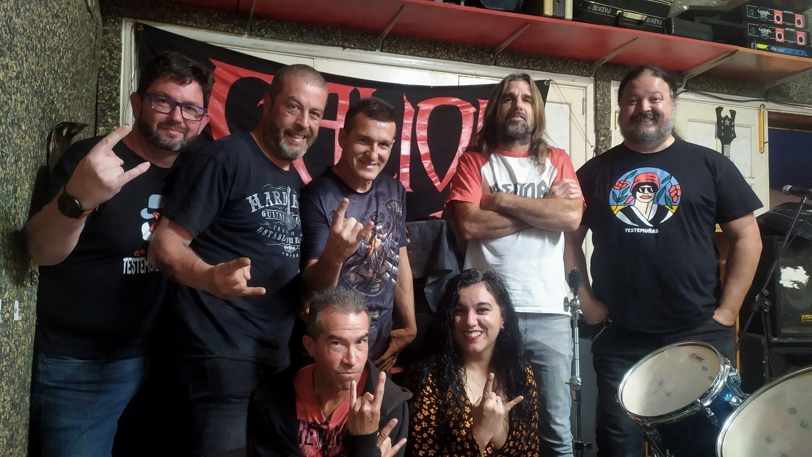 Galiot en el estudio de Xonix Records