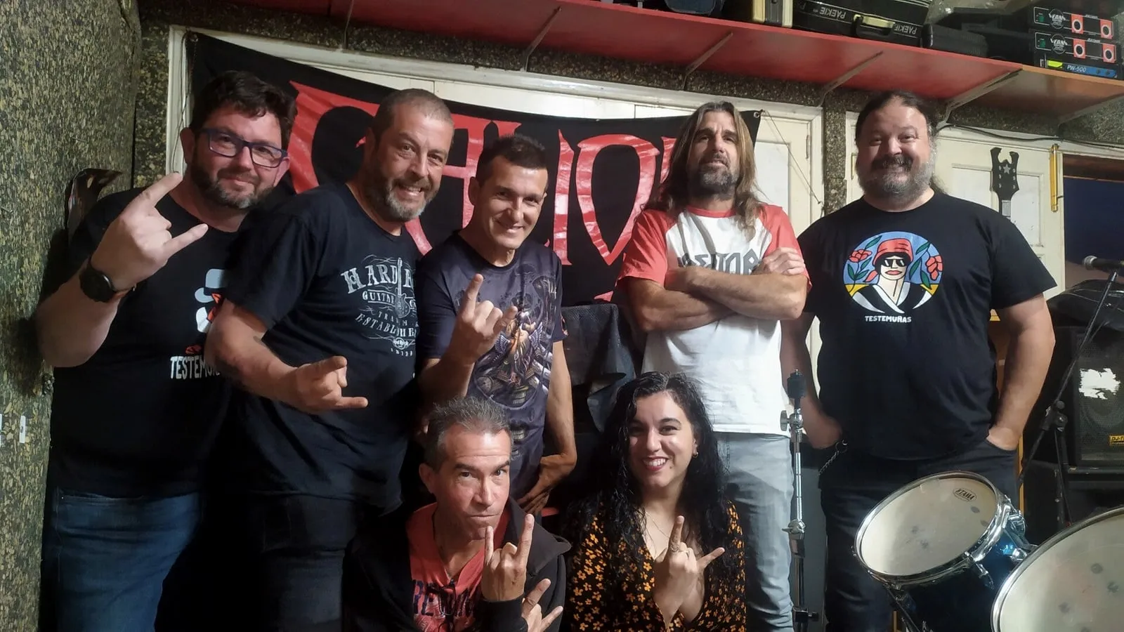 Galiot en el estudio de Xonix Records