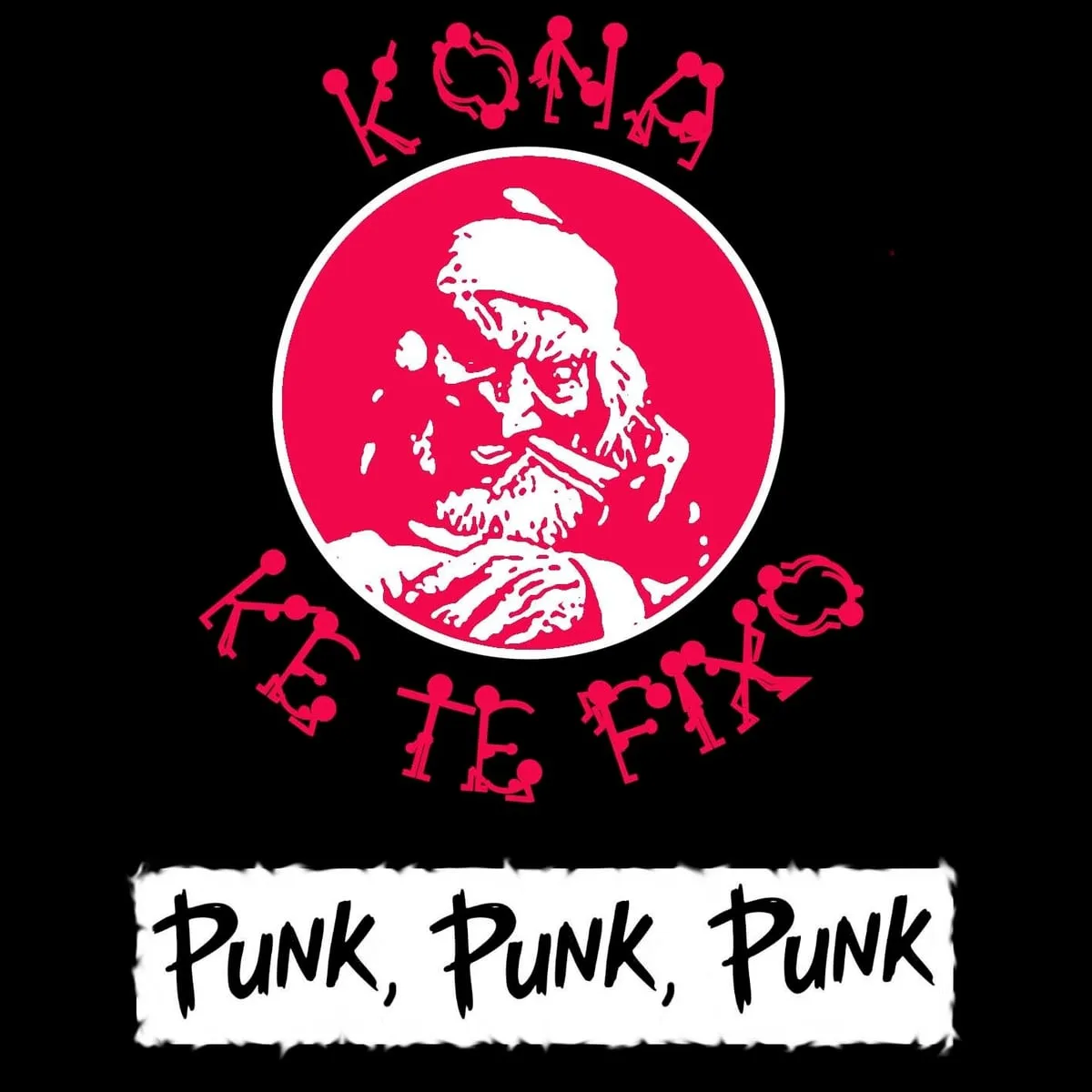 Portada de «Punk, punk, punk» de Kona Ke Te Fixo