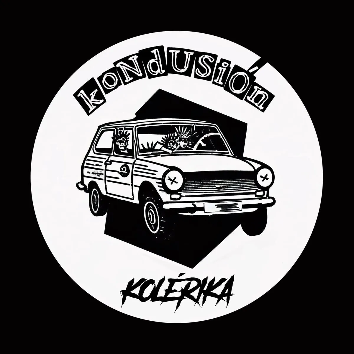Portada de «Kondusión Kolérika» de Kondusión Kolérika