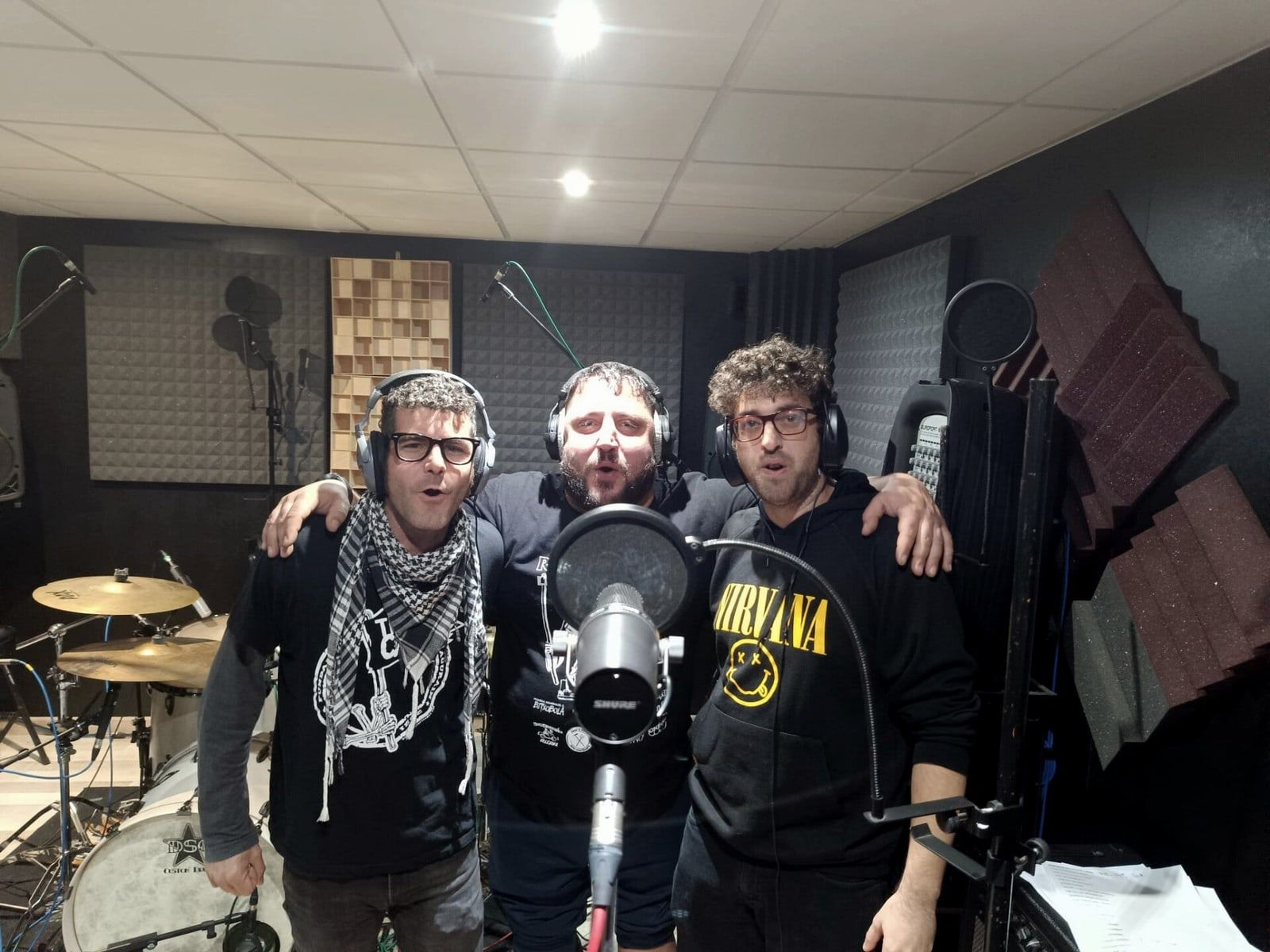 Kondusión Kolérika en el estudio de Xonix Records