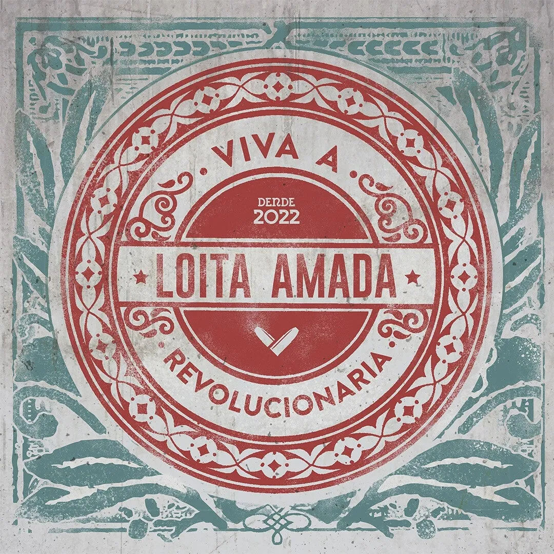Portada de «Viva a loita amada revolucionaria» de Loita Amada