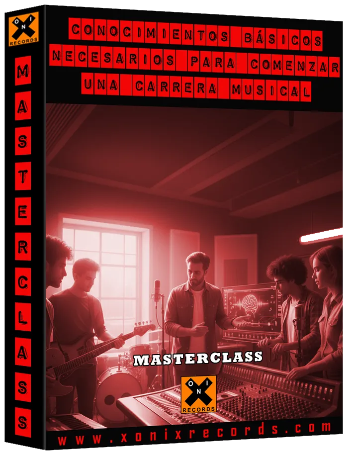 Arte de la masterclass «Conocimientos básicos necesarios para comenzar una carrera musical»