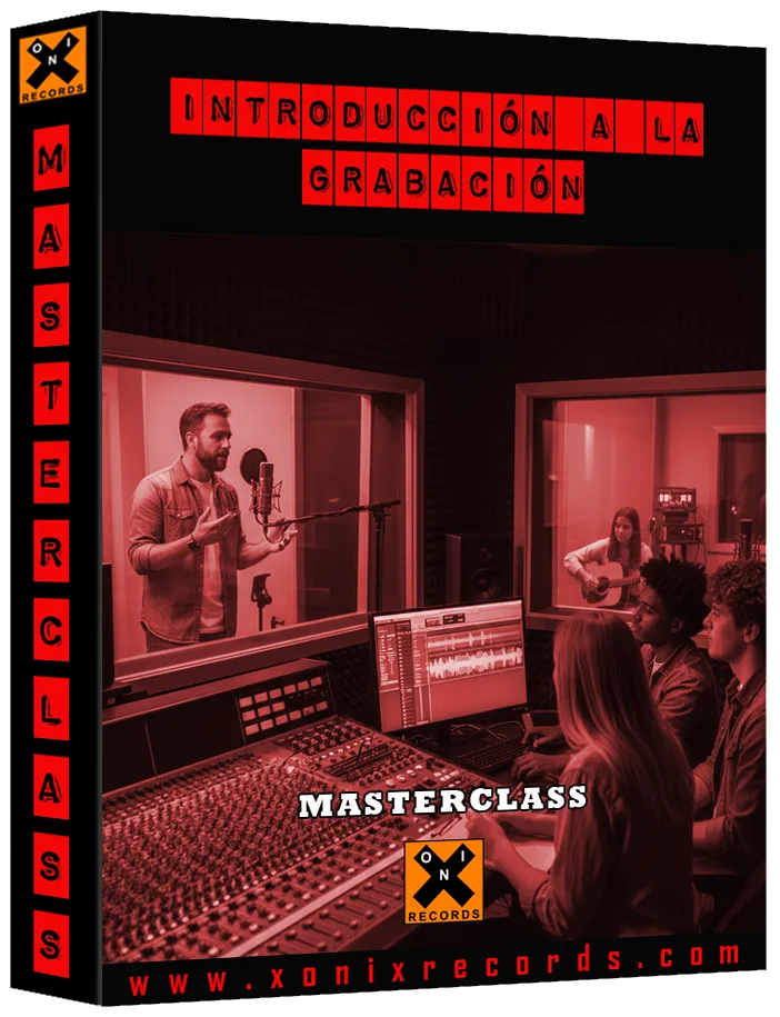 Arte de la masterclass «Introducción a la grabación»