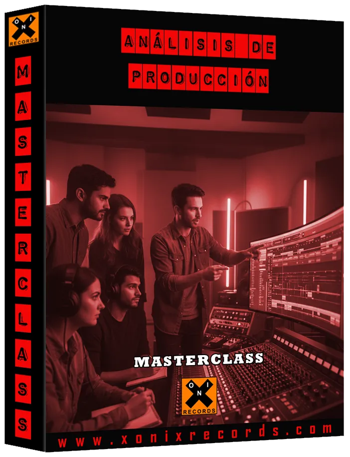 Arte de la masterclass «Análisis de producción»