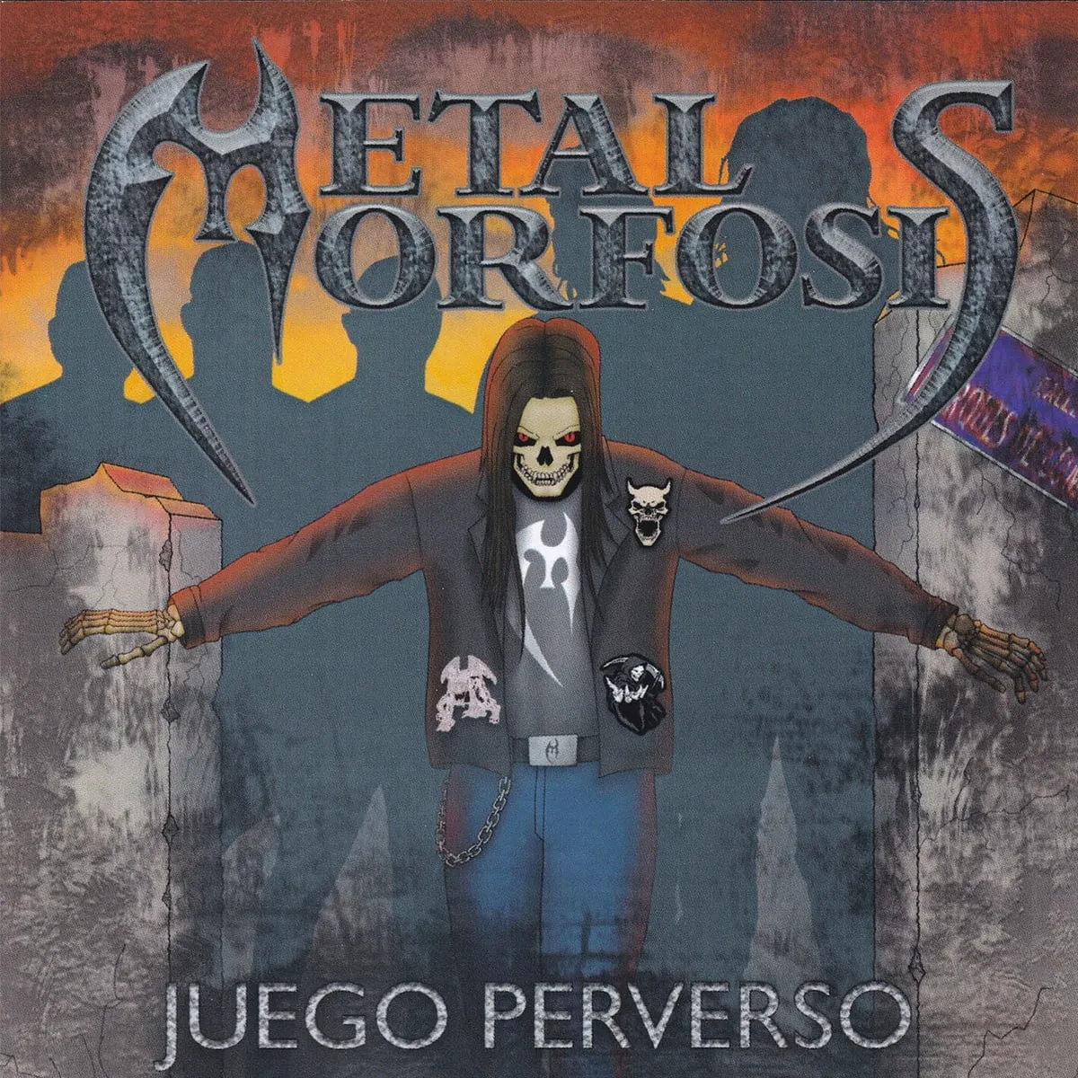 Portada de «Juego perverso» de Metalmorfosis