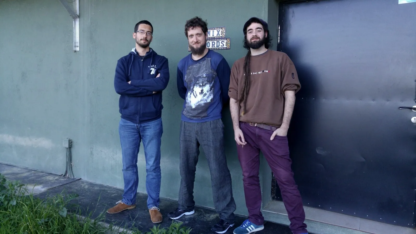 Motortuga en el estudio de Xonix Records