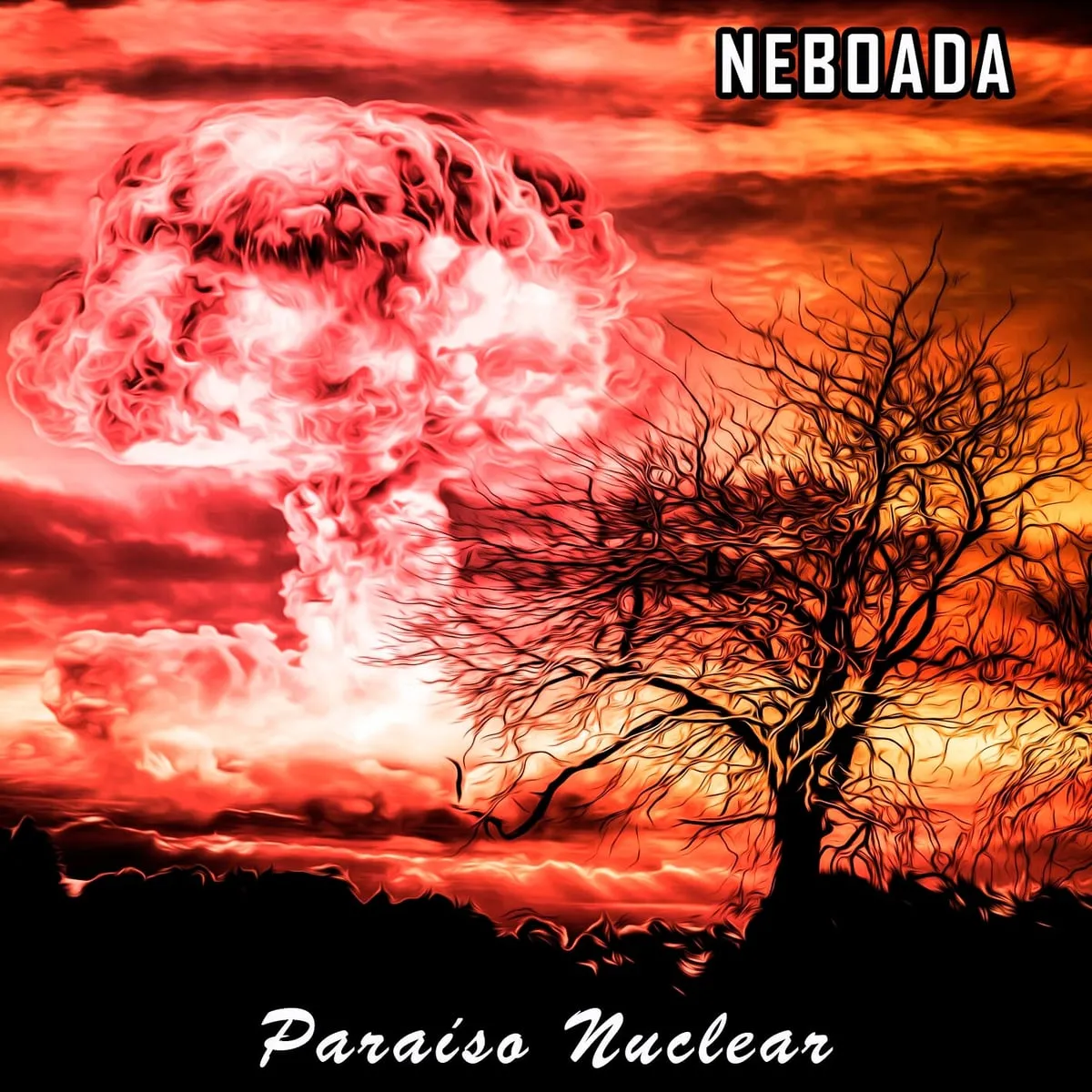 Portada de «Paraíso nuclear» de Neboada