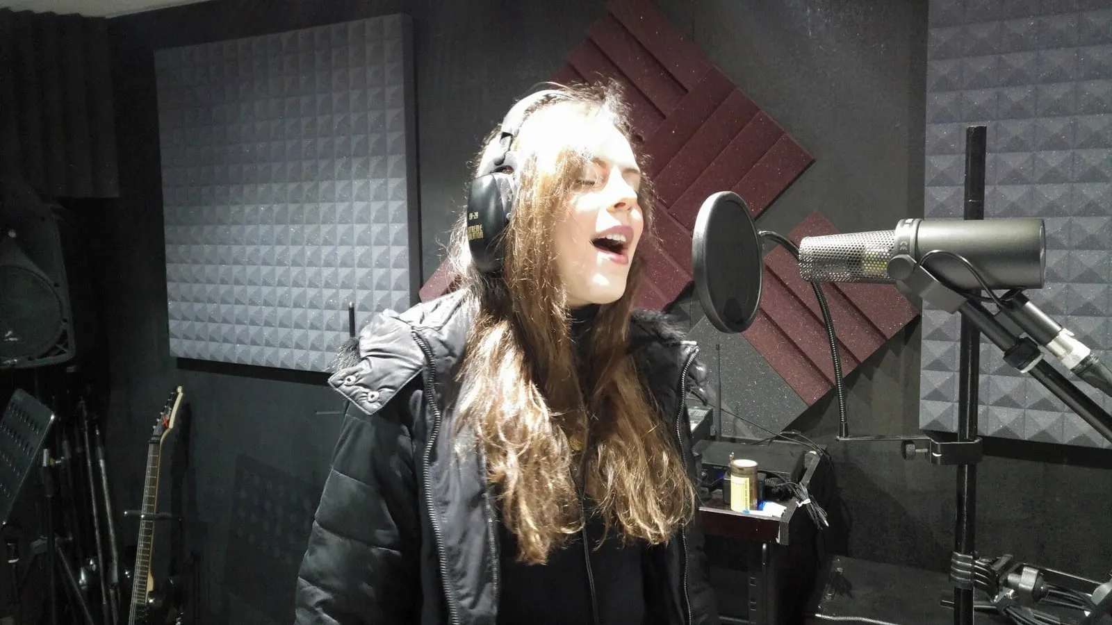 Noe en el estudio de Xonix Records