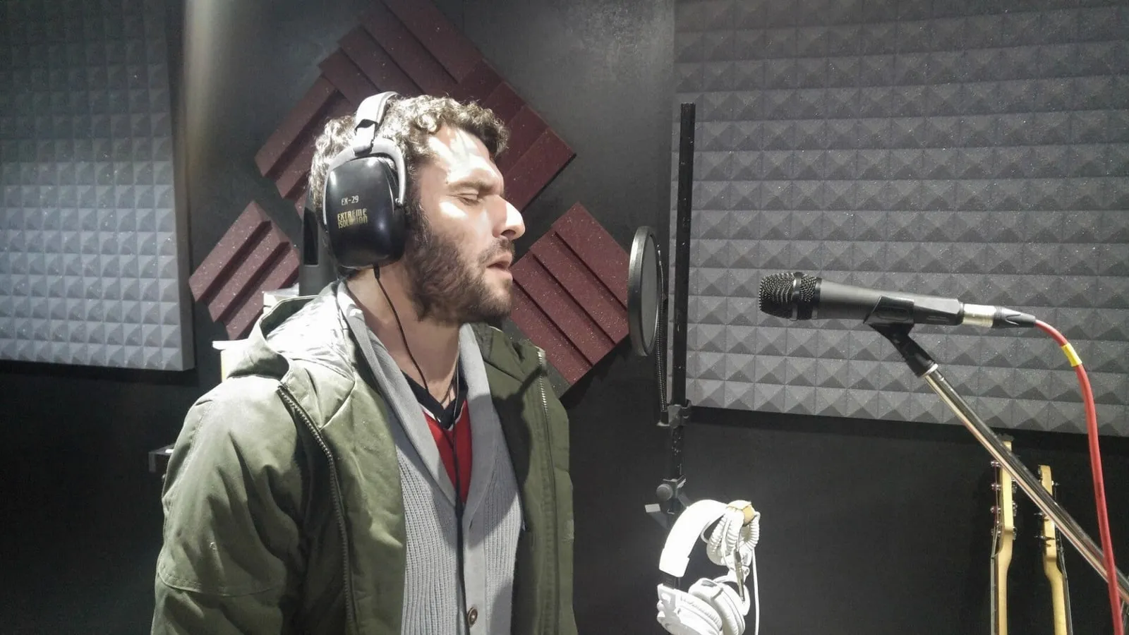 O' Leo de Matamá en el estudio de Xonix Records
