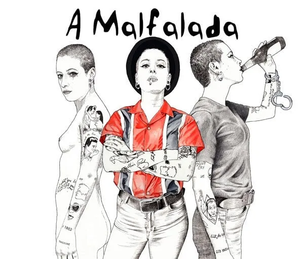 Portada de «A Malfalada» de Pauliña