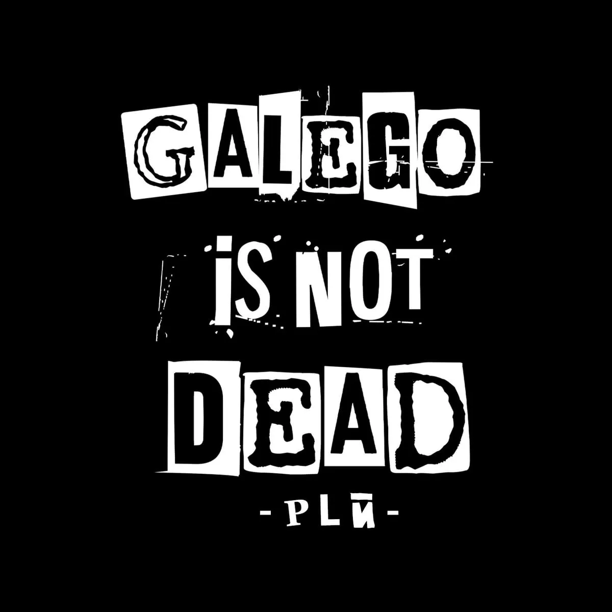 Portada de «Galego is not dead» de Pauliña