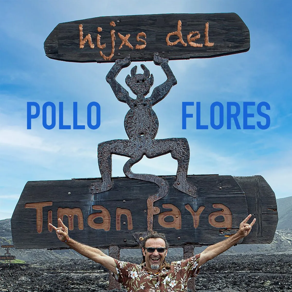 Portada de «Hijxs del Timanfaya» de Polloflores