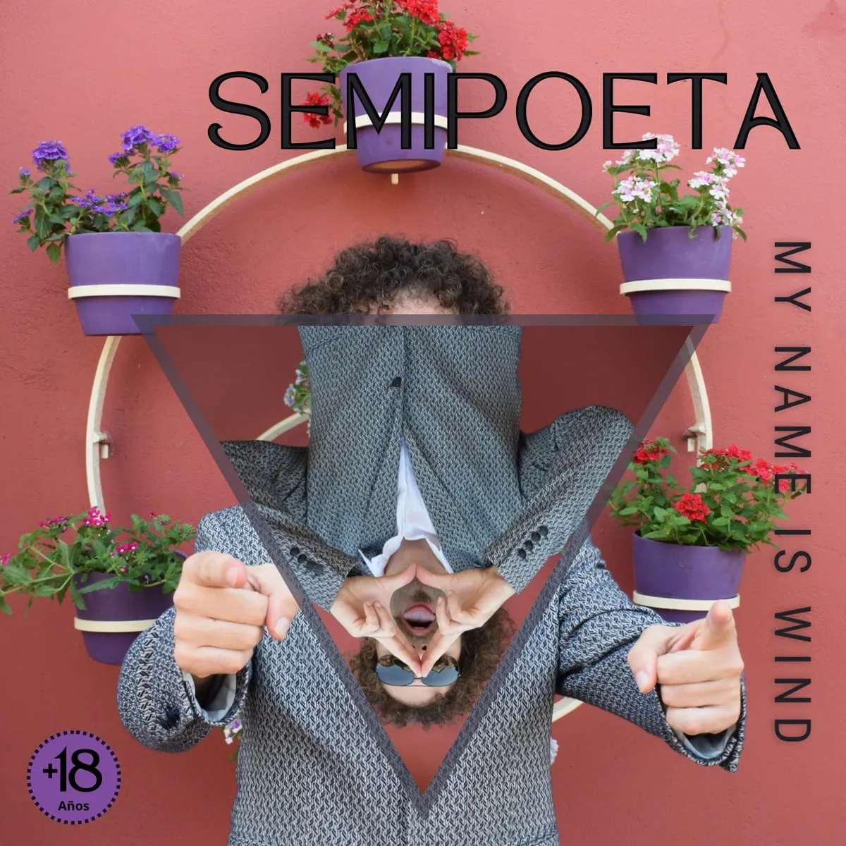 Portada de «My name is wind» de Semipoeta