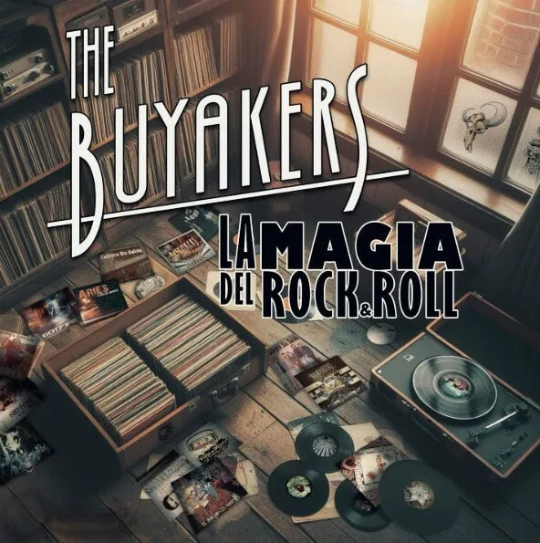 Portada de «La magia del Rock & Roll» de The Buyakers
