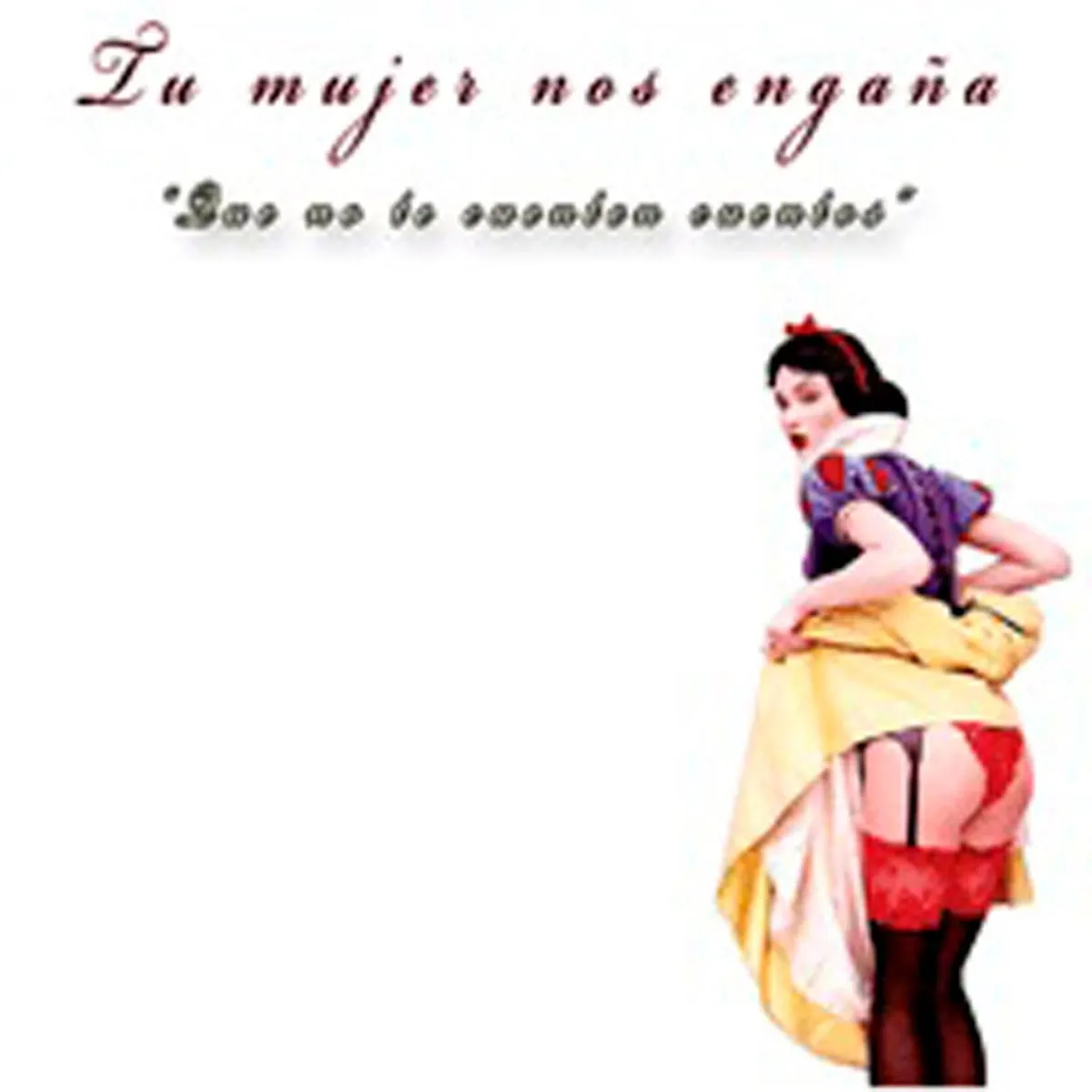 Portada de «Que no te cuenten cuentos» de Tu Mujer Nos Engaña